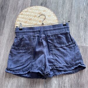 Athleta Cabo linen textured shorts‎